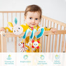 Koty Car Seat Toys, Infant Spiral Plush Toys, Baby Stroller Toys Hanging Crib Activity Toy for CarSeat Crib Bed Stroller, Rabbit Hanging Rattle Gifts for Babies 0-6 Months（Rabbit） by TinyTreasures Baby Boutique