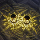 2 Pack Hummingbird Solar Lanterns Outdoor Waterproof LED 6.9" Metal Hanging Solar Lights Outdoor Hummingbird Decorative Lanterns for Patio,Garden,Pathway,Lawn Yard Birthday Gifts for Women Mom by GreenHaven Gardens