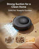 eufy Robot Vacuum Omni C20, Robot Vacuum and Mop Combo, Self Emptying, Auto Mop Washing and Auto Drying for Hands-Free Cleaning, 7000 Pa Powerful Suction, 3.35-Inch Design, All-in-One Station by CozyNest Decor