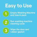 Seventh Generation Washing Machine Cleaner 6 Count Free & Clear Targets Odor-Causing Residue Powered by Oxy Power 4.2 oz by CozyNest Decor