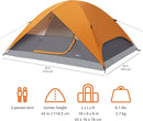 Amazon Basics Camping Tent, 3-Season Dome Design with Rainfly by TinyTreasures Baby Boutique