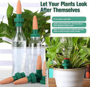 Terracotta Plant Watering Spikes Self to Use with Cola Bottles Houseplant Watering Stakes Automatic Irrigation System(Terracotta,5 Pack) by GreenHaven Gardens