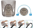 Accmor Universal Cup Holder, Stroller Cup Holder, 360° Rotatable Large Caliber Designed Bottle Holder for Stroller, Bike, Wheelchair, Walker, Scooter, Transparent Grey by TinyTreasures Baby Boutique