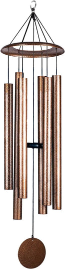 44 Inch Wind Chimes for Outside Deep Tone Sound Like Church Bell Rings Memorial Mother Day Copper Vein 1pcs Thickness of Tube is 2.8mm Taiwan Made by CozyNest Decor