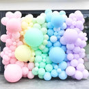 130pcs Pastel Balloons Different Sizes 18" 12" 10" 5" Macaron Latex Balloon Garland Arch Kit for Birthday Easter Baby Shower Graduation Wedding Gender Reveal Anniversary Party Decorations by CozyNest Decor