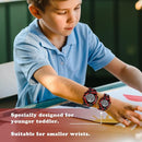 Kids Watch,Boys Watch for 3-15 Year Old Boys,Digital Sport Outdoor Multifunctional Chronograph LED 50 M Waterproof Alarm Calendar Analog Watch for Children with Silicone Band,Kids Gift by TinyTreasures Baby Boutique