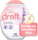 Dreft Laundry Detergent Pacs, Lightly Scented, Lavender, HE Compatible, For Baby and Family, XL Pacs, 45 Count by TinyTreasures Baby Boutique