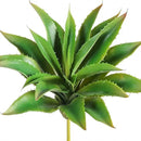 JUSTOYOU Large 12.5" Artificial Succulents Aloe Plants Real Touch Fake Flowers Unpotted for Home Wedding Festival Arrangement (1, Green) by GreenHaven Gardens