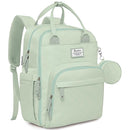 RUVALINO Diaper Bag Backpack-Multifunction Baby Travel Bag with Changing pad, Insulated Bottle Holders & Pacifier Case, Large Capacity, Waterproof, Mint Green by TinyTreasures Baby Boutique