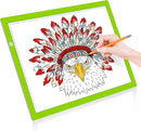 LitEnergy A3 LED Copy Board Light Tracing Box, Ultra-Thin Adjustable USB Power Artcraft LED Trace Light Pad for Tattoo Drawing, Streaming, Sketching, Animation, Stenciling (Green) by TinyTreasures Baby Boutique