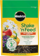 Miracle-Gro Shake 'N Feed All Purpose Plant Food, For In-Ground and Container Plants, Feeds for up to 3 Months, 8 lbs. by GreenHaven Gardens