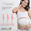 NeoTech Care Pregnancy Support Maternity Belt, Waist/Back/Abdomen Band, Belly Brace (Size L, Beige Color) by TinyTreasures Baby Boutique