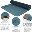 Yoga Mat Non Slip, Eco Friendly Fitness Exercise Mat with Carrying Strap,Pro Yoga Mats for Women,Workout Mats for Home, Pilates and Floor Exercises by TinyTreasures Baby Boutique