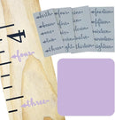 Little Acorns ADD ON - DIY Vinyl Growth Chart Ruler - Height Marker Arrows ONLY - Script - Straight by TinyTreasures Baby Boutique