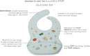 Loulou Lollipop Soft, Waterproof Silicone Feeding Bib by TinyTreasures Baby Boutique