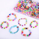 1000PCS Polymer Clay Beads Bracelet Making kit, 24 Style Cute Fun Beads Fruit Flower Animal Cake Butterfly Heart Beads Charms for Jewelry Necklace Earring Making DIY Accessories for Women Girls by TinyTreasures Baby Boutique