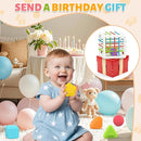 MINGKIDS Montessori Toys for 1 Year Old, 6 Pc Multi Sensory Shape, Toddler Developmental Learning Birthday Gifts, Baby Toys 12 Month by TinyTreasures Baby Boutique