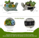 GUCHO Solar Garden Outdoor Statues Turtle with 5 Led Lights (Not Include Real Succulent),Lawn Decor Tortoise Statue for Patio, Balcony,Yard,Garden Decorations,Unique Gifts for Women Men by GreenHaven Gardens