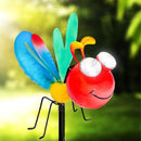 Dragonfly Garden Decor - Shefio Metal Yard Art Specializes In Products That Enhance Outdoor Spaces - Creates A Magical Garden Ambiance - Whimsical Garden Decor by GreenHaven Gardens