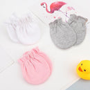 BQUBO Newborn Infant Toddler Mittens No Scratch Cotton Elastic Wrist Gloves Hypoallergenic for 0-6 Months Baby Boys Girls by TinyTreasures Baby Boutique