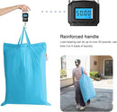 Polecasa Heavy Duty Large Laundry Bag with 130gsm Tear Resistant Fabric and Handles, Easy to Carry Durable Dirty Clothes Drawstring Bag, Perfect for College Dorm,Travel, 28”x36”,Gulf Blue by TinyTreasures Baby Boutique