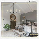 Black Chandelier, Modern Dining Room Light Fixture 8 Light Candle Chandelier Over Table 44in Metal Chandeliers Lighting for Living Room Entry Master Bedroom Bathtub Kitchen by CozyNest Decor