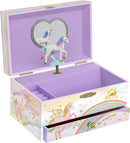 Musical Unicorn Kids Jewelry Box - Girls Jewelry Box with Mirror, Unicorn Gifts for Little Girls, Unicorn Toys for Girls Age 4-6 by TinyTreasures Baby Boutique