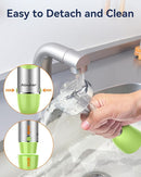 Immersion Blender Handheld 1000W 5 in 1 Corded Stick Hand Blender Kitchen with 12 Speed, BPA-Free, Mixing Beaker, Chopper, Whisk, Milk Frother, Perfect Emulsifier for Soup, Baby Food, Sauce, Puree by TinyTreasures Baby Boutique