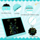 Decute Kids Toys LCD Writing Tablet with Stylus, 15 Inch Erasable Toddlers Doodle Board, Reusable Drawing Pad for Kids, Educational Christmas Birthday Gift for 3 4 5 6 7 8 Girls Boys Toddler Blue by TinyTreasures Baby Boutique