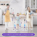Spray Mop for Floor Cleaning with 60" Extension Handle, Dry/Wet Mop with 14oz Refillable Bottle, 3 Washable Pads&5 Disposable Refills for Hardwood Laminate Tile Floor Dust Cleaning. by CozyNest Decor