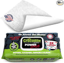 Crocodile Cloth PowerScrub - 80 Dual Surfaced Cloths, 10in X 15in. Large, Moist, Absorbent and Disposable Cleaning Cloths. Safe on Skin and Multiple Surfaces. (6500-080) by CozyNest Decor