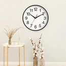 16 Inch Wall Clock, Large Wall Clocks Battery Operated, Big Silent Non-Ticking Analog Clock Decorative for Living Room, Office, Kitchen, Outdoor,Classroom, Bedroom, Bathroom, School(Black) by CozyNest Decor