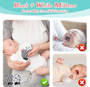 vocheer High Contrast Baby Toys for Newborn, 6 in 1 Black and White Sensory Baby Gift Set for 0-3 Months, 21pcs Montessori Early Educational Learning Kit by TinyTreasures Baby Boutique
