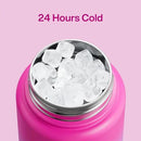 Insulated Water Bottle with Straw Stainless Steel Water Bottle, Leak-Proof, BPA-Free, Double Wall Vacuum Keeps Cold for 24 Hours for Sports, Travel, School (32 oz, Lime Sorbet) by CozyNest Decor