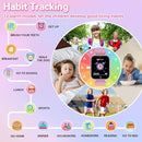 Vakzovy Kids Smart Watch Christmas Birthday Gifts for Girls Boys Age 6-12 with 26 Games Video Camera Music Pedomete Educational Toys Birthday Gifts for Girls Ages 5 6 7 8 9 by TinyTreasures Baby Boutique