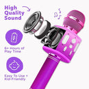 Move2Play, Kids Karaoke Microphone | Includes Pre-Loaded Songs & Bluetooth | Kids Birthday Party Gift | Toy for All Ages 2, 3, 4, 5, 6+ Year Old Girls, Boys & Toddlers by TinyTreasures Baby Boutique