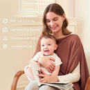 Momcozy Nursing Cover for Breastfeeding, Soft Privacy Poncho, Multi-Use Nursing Shawl, Portable Breast Feeding Covers for Women, Includes Laundry Bag (Rose Taupe) by TinyTreasures Baby Boutique