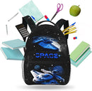 Space Planet Spaceship Backpack For Kids School Boys Girls Astronaut Planet Galaxy Lightweight Waterproof Ergonomic Bacakpack For Age 5-6 6-8 8-12 School Book Bag Daypack Outdoor Adventure by TinyTreasures Baby Boutique