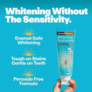 Lumineux Teeth Whitening Toothpaste 2 Pack Peroxide Free Enamel Safe for Sensitive Whiter Teeth, Fluoride Free, No Alcohol, Artificial Colors, SLS Free Dentist Formulated - 3.75 Oz by CozyNest Decor