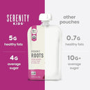 Serenity Kids 6+ Months Veggie Puree Baby Food Pouches - USDA Organic - No Sugary Fruits or Added Sugar - Allergen Free - 3.5 Ounce BPA-Free Packaging - Baby Food Pouch by TinyTreasures Baby Boutique