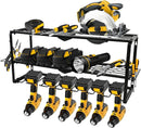 Wall Mount Power Tool Organizer, 3 Layer 7 Drill Hangers Storage Rack, Tool Organizers and Storage for Garage, Workshop, Pegboard, Shed - 26 inch by GreenHaven Gardens