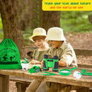 GINMIC Kids Explorer Kit & Bug Catching Kit, 16 Pcs Outdoor Exploration Safari Kit for Kids Camping with Binoculars, Adventure, Hunting, Hiking, Educational Toy Gift for 3-12 Years Old Boys Girls by TinyTreasures Baby Boutique