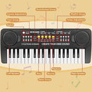 Kid Keyboard Piano - 37 Keys Piano Toys for Kids Beginners Electronic Pianos with Microphone Educational Musical Toy for 3 4 5 6 7 8 Year Old Boys Girls Gift by TinyTreasures Baby Boutique