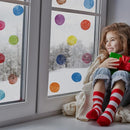 Colorful Polka Dot Wall Decals Watercolor Dots Wall Sticker for Kids Baby Girls Teens and Nursery Room (12 Sheets) by TinyTreasures Baby Boutique