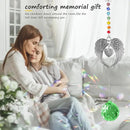 Memorial Gifts for Loss of Loved One Unique Sympathy Gifts Rainbow Sun Catcher Indoor Window Hanging Crystal Prism Grief Bereavement Gifts Ideas for Who Loss of Mom Dad (Green) by GreenHaven Gardens