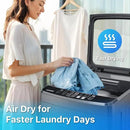 Portable Washing Machines 27 LBS Full Automatic Clothes Washer and Spinner Combo with 10 Program and 8 Water Level, Compact Laundry Wash Spin Dryer for Apartment RV Dorm, Grey by CozyNest Decor