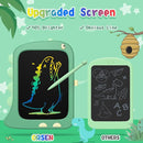 ORSEN 8.5 Inch LCD Doodle Board Tablet Toy - Green Dinosaur Drawing Pad for Kids 2-6 Years Old - Christmas and Birthday Gifts by TinyTreasures Baby Boutique