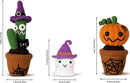 Wizardi Amigurumi DIY Crochet Kit - Halloween Plants with Ghost F07N8-M226 by TinyTreasures Baby Boutique