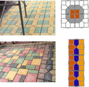 Walk Maker Reusable Concrete Molds Paving Lawn Patio Yard DIY Walkway Pavement (Cross Square)… by GreenHaven Gardens