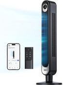 Dreo Smart Tower Fan WiFi Voice Control, Compatible with Alexa/Google & Fans for Home Bedroom, Table Air Circulator Fan for Whole Room, 12 Inch, Black by CozyNest Decor